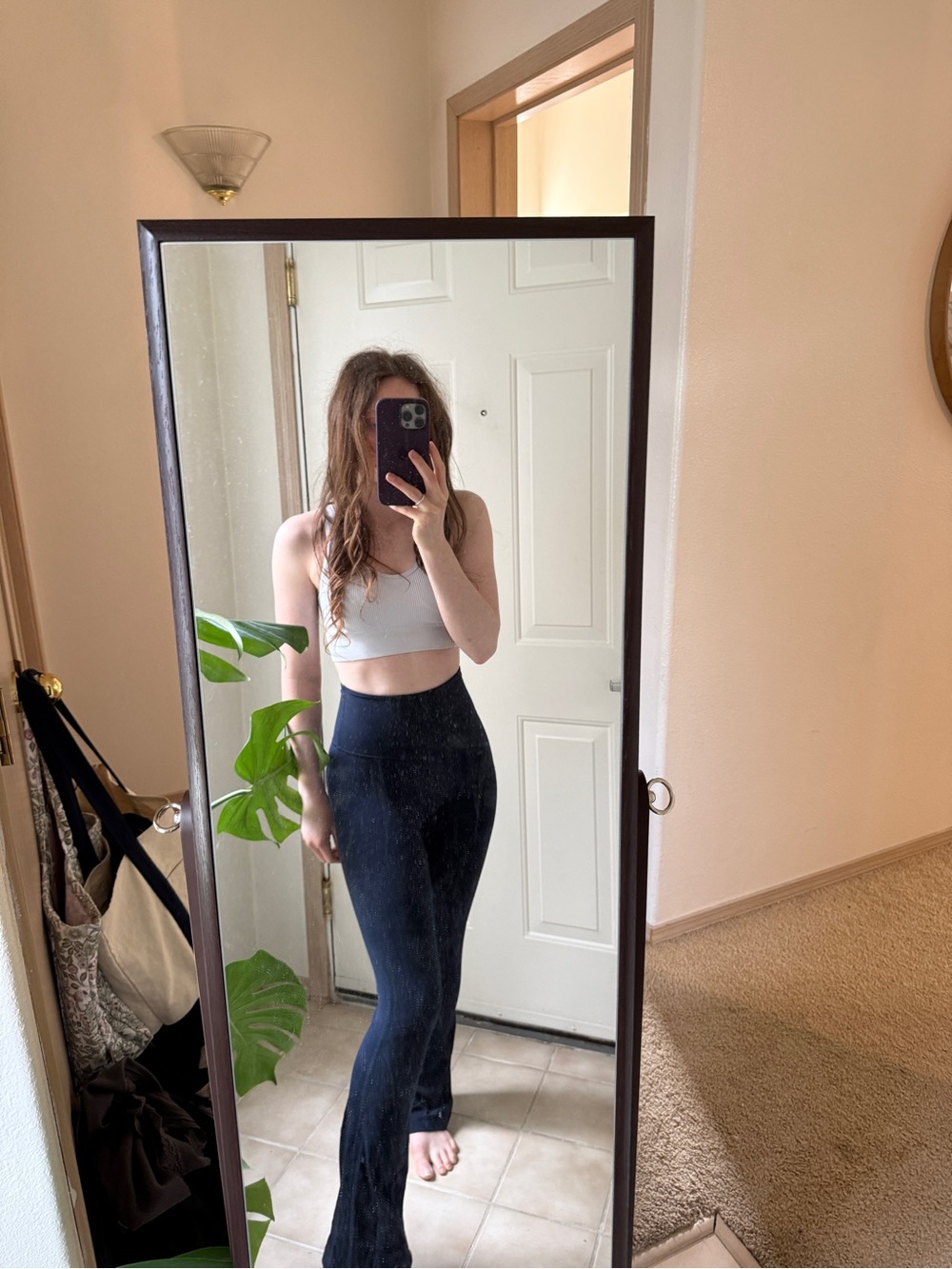 lululemon athletica haul flare legging + define jackets (2) - Picture 4 of 6